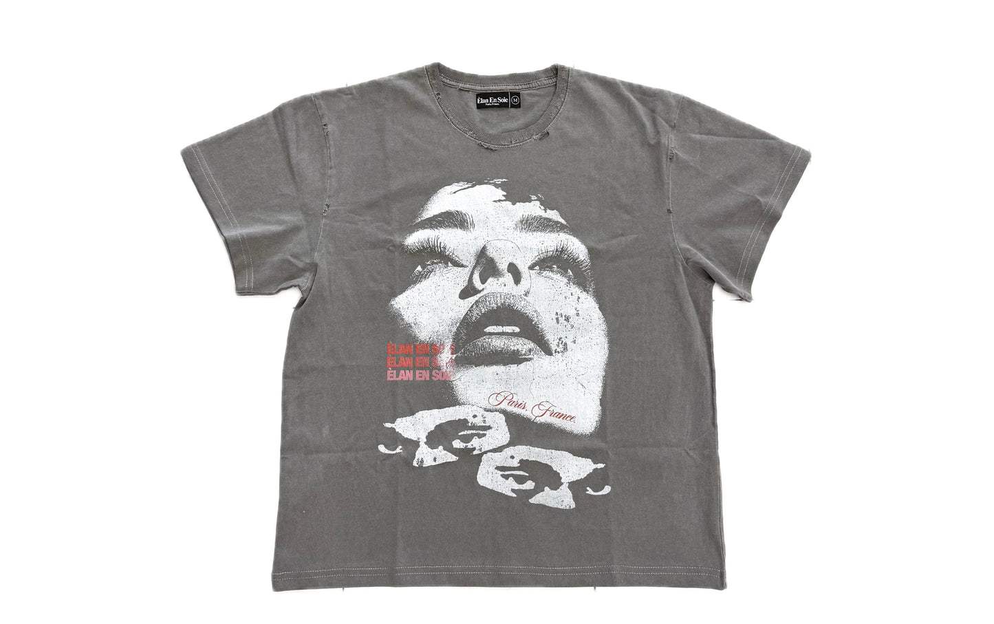 Elan En Soie They’re Here Tee Grey