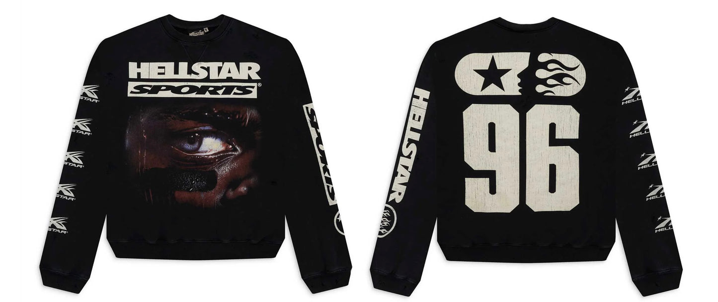 Hellstar Sports 96 Crewneck Black