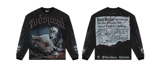 Godspeed Black Monday Thermal L/S Black Wash