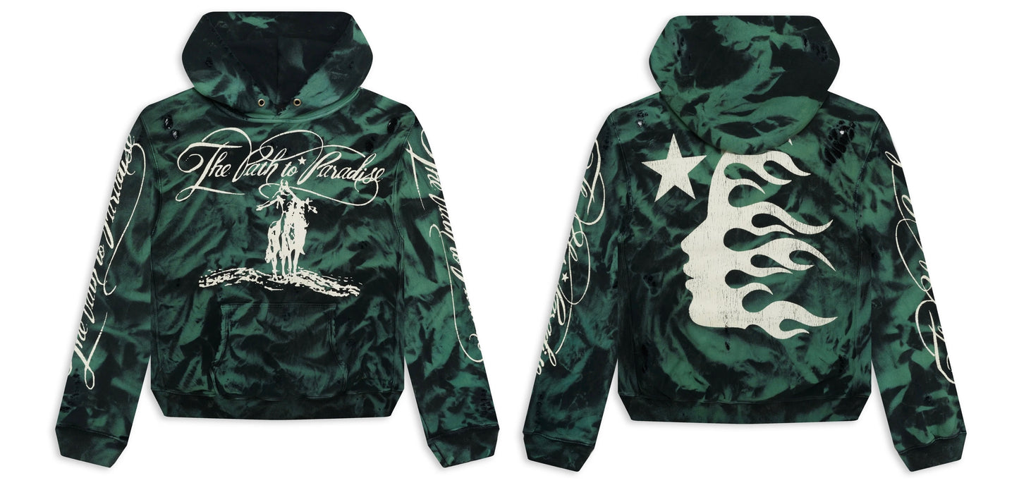 Hellstar Green Marble Paradise Hoodie