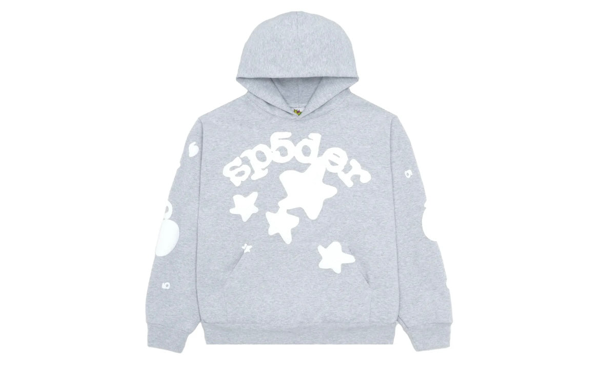 Sp5der Beluga Hoodie Heather Grey