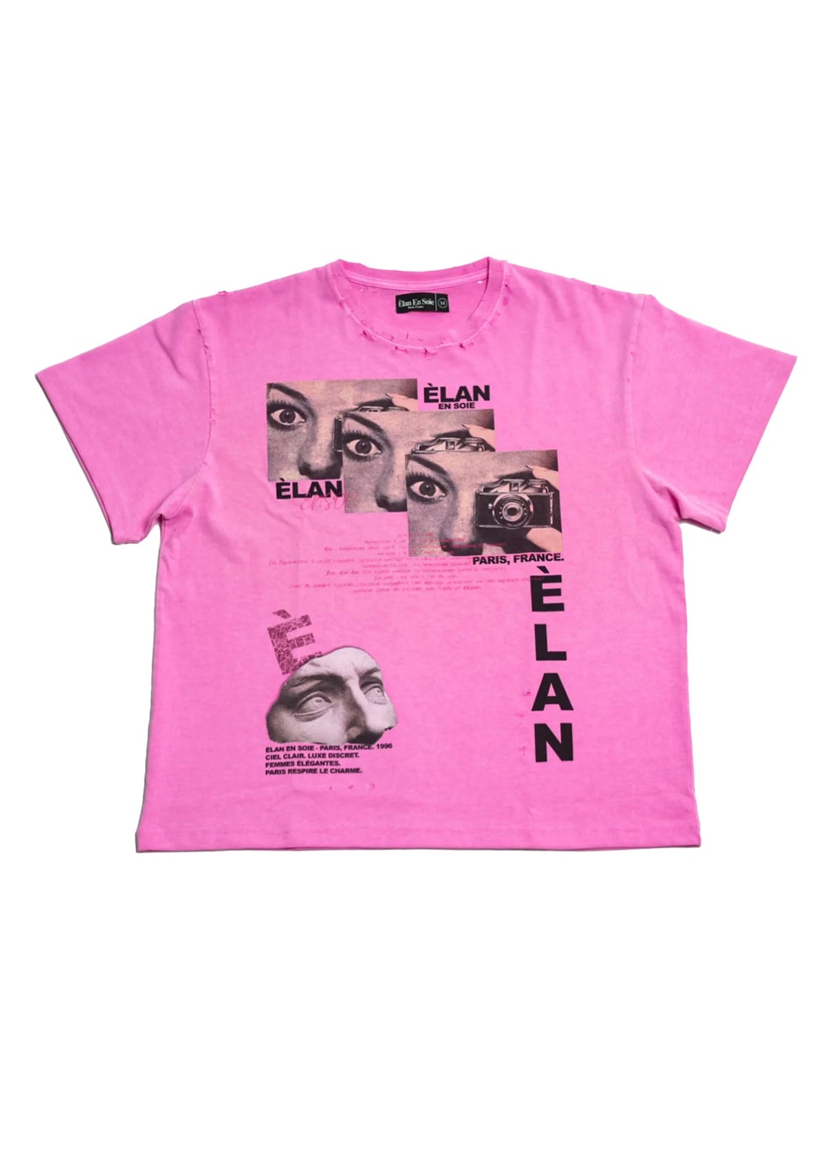 Elan En Soie The Muse Tee Pink