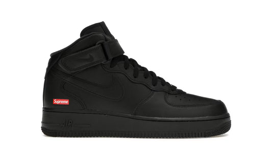 Nike Air Force 1 Mid Supreme Black