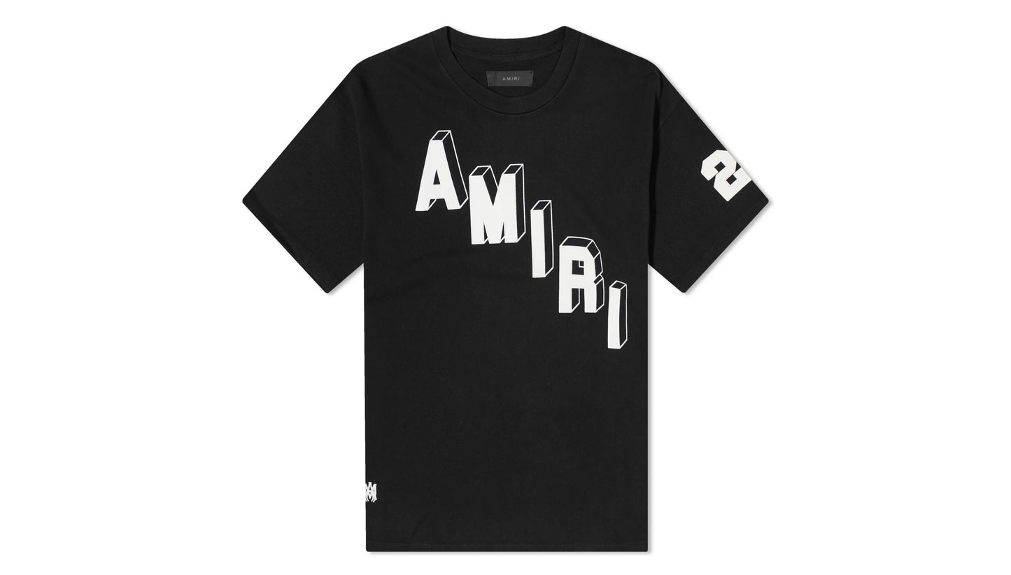 Amiri Heavyweight Hockey Skater Tee Black