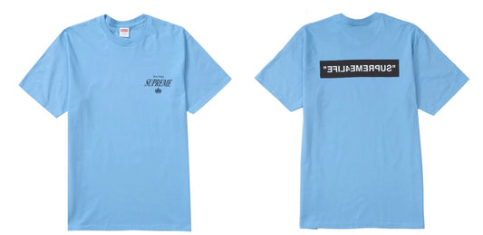 Supreme 4 Life Tee Bright Blue