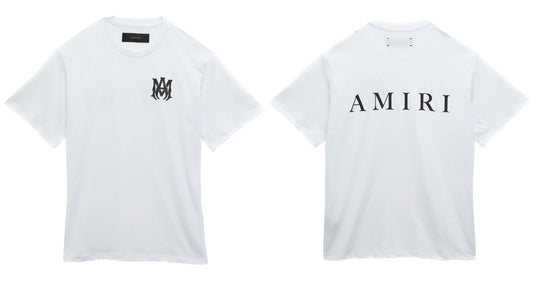 AMIRI MA Core Logo Tee White/Black