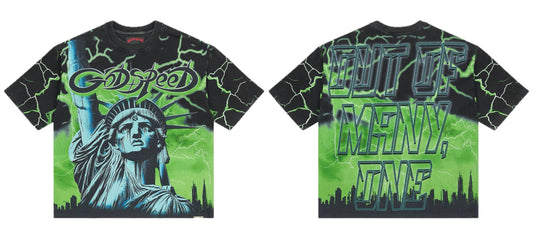 Godspeed Voltage T-shirt Lime Green