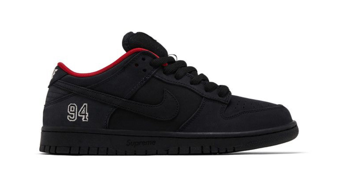 Nike SB Dunk Low x Supreme 94 Black