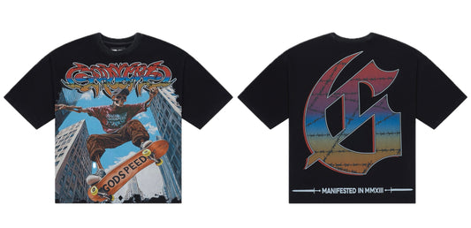 Godspeed Ollie Tee Blackwash