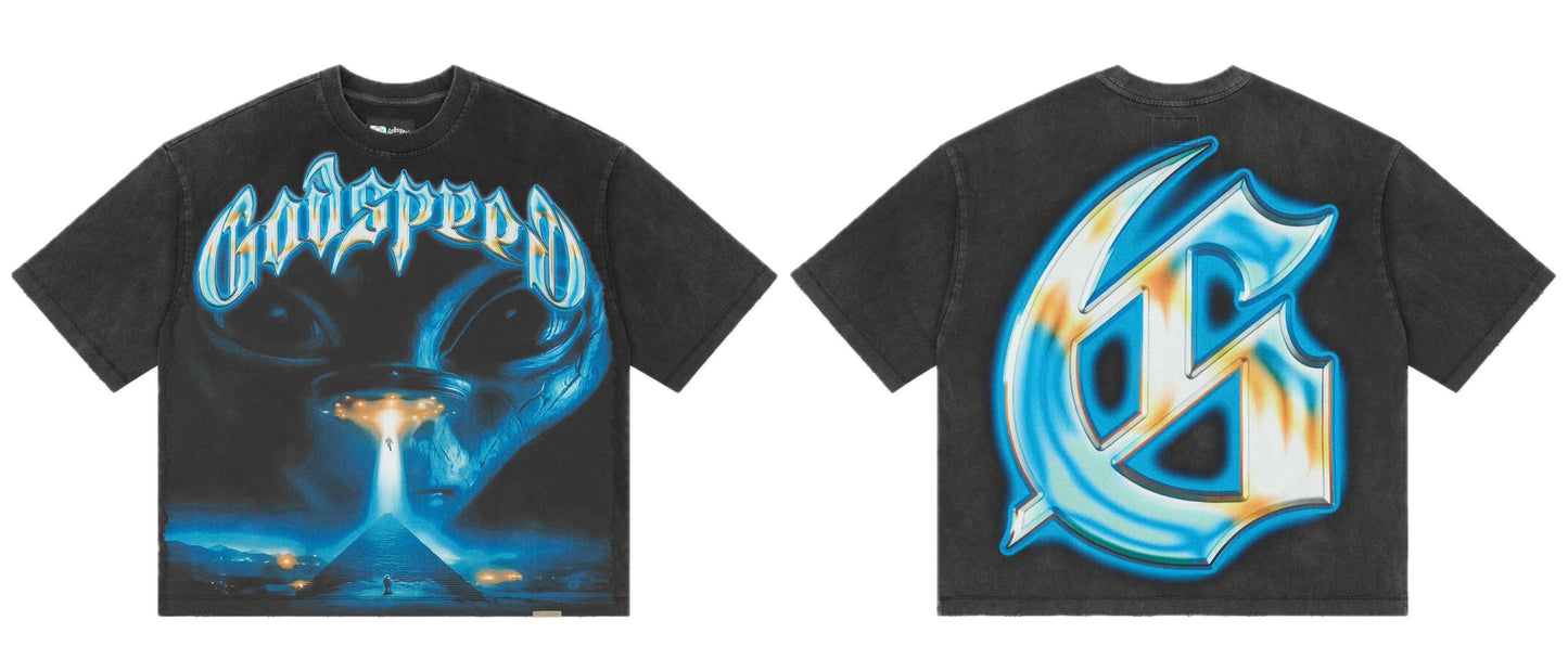 Godspeed Beyond The Veil Tee Black