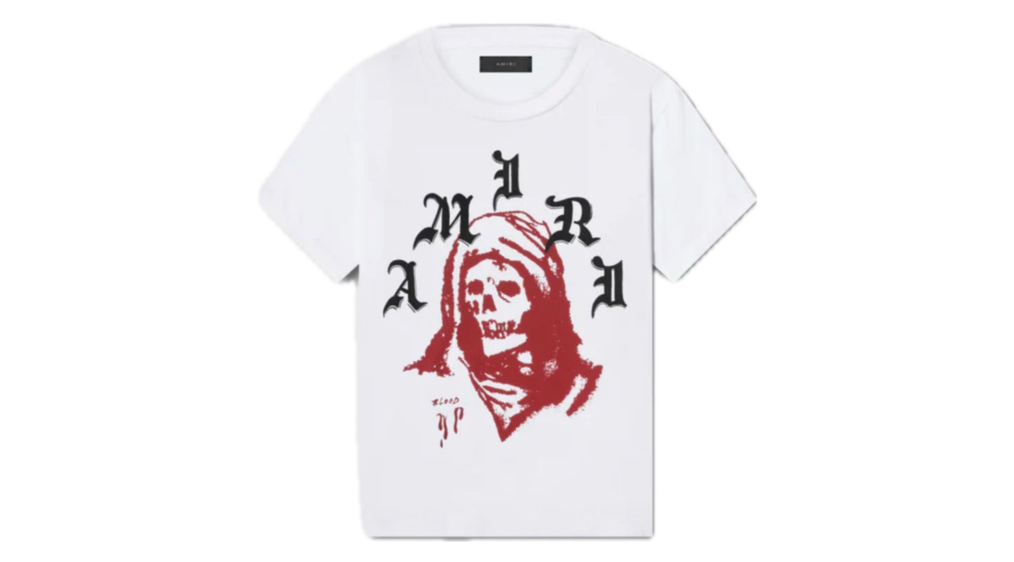 Amiri Wes Lang Solar Kings Tee White