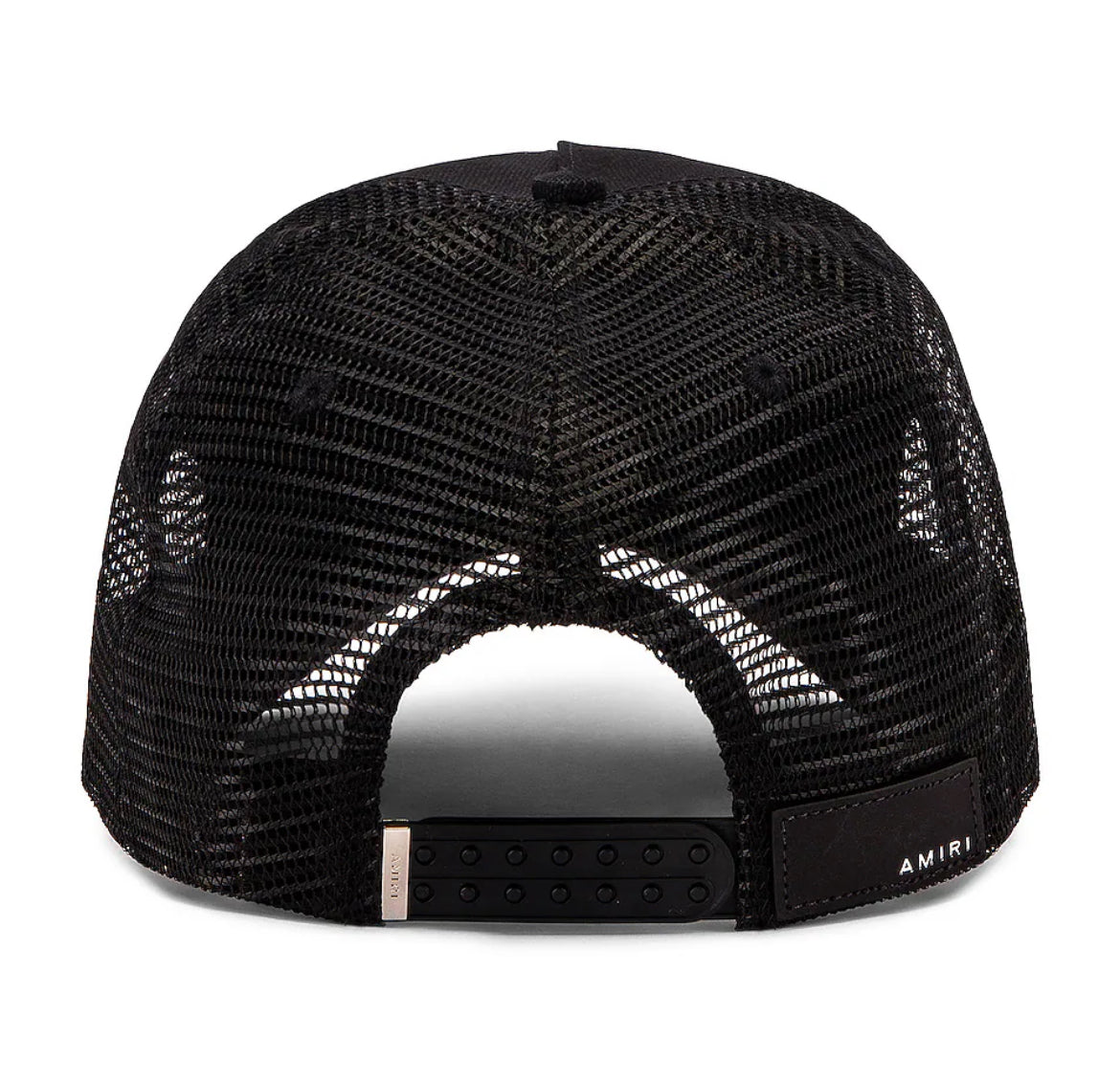 Amiri Core Logo Trucker Hat Black