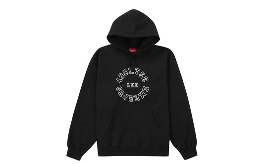 Supreme Reverse Hooded Sweatshirt Black