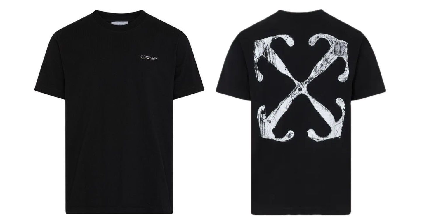 Off-White Scratch Arrow Slim Tee