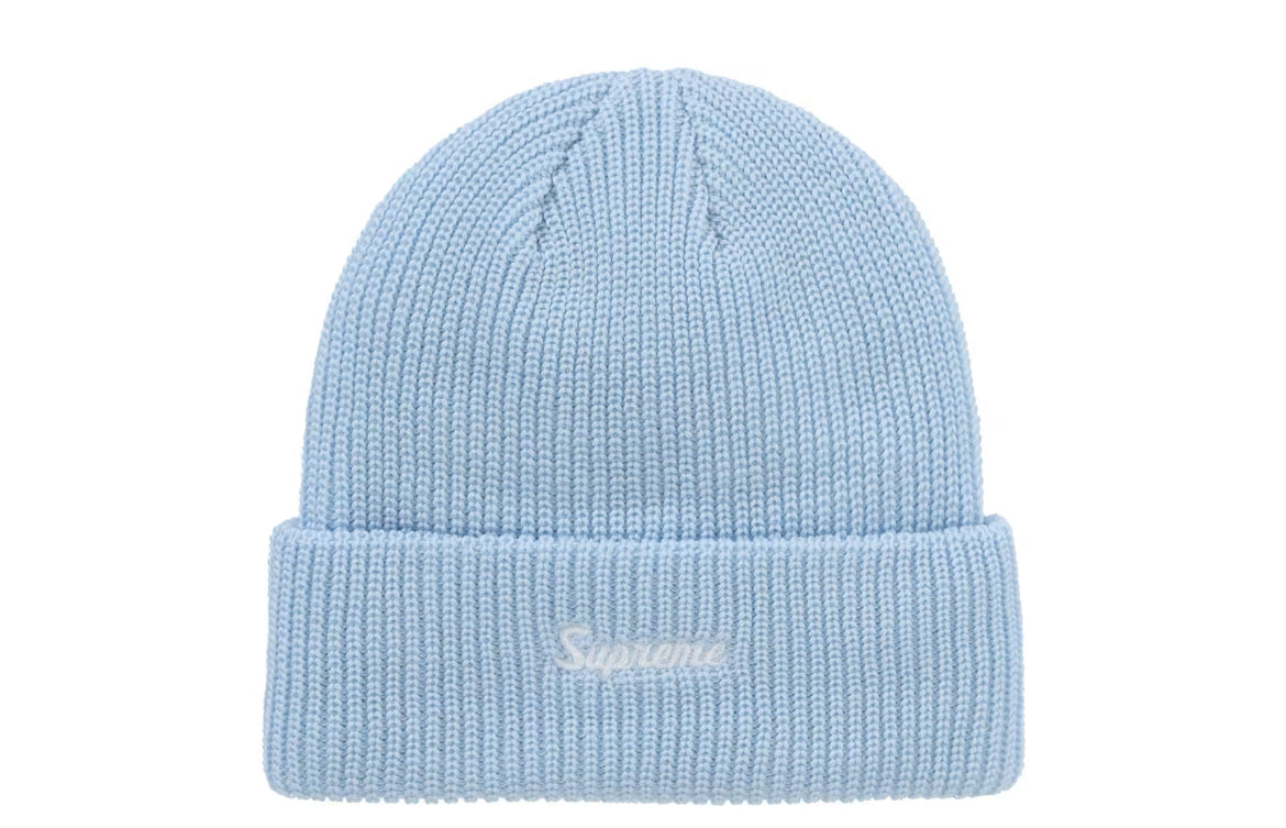 Supreme Loose Gauge Beanie Light Blue