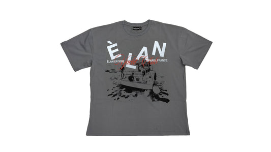 Elan En Soie Yacht Club Tee Grey