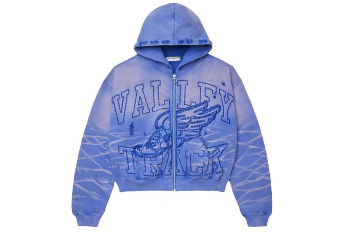 Vale Forever Wildflower Garden Zip Up Hoodie