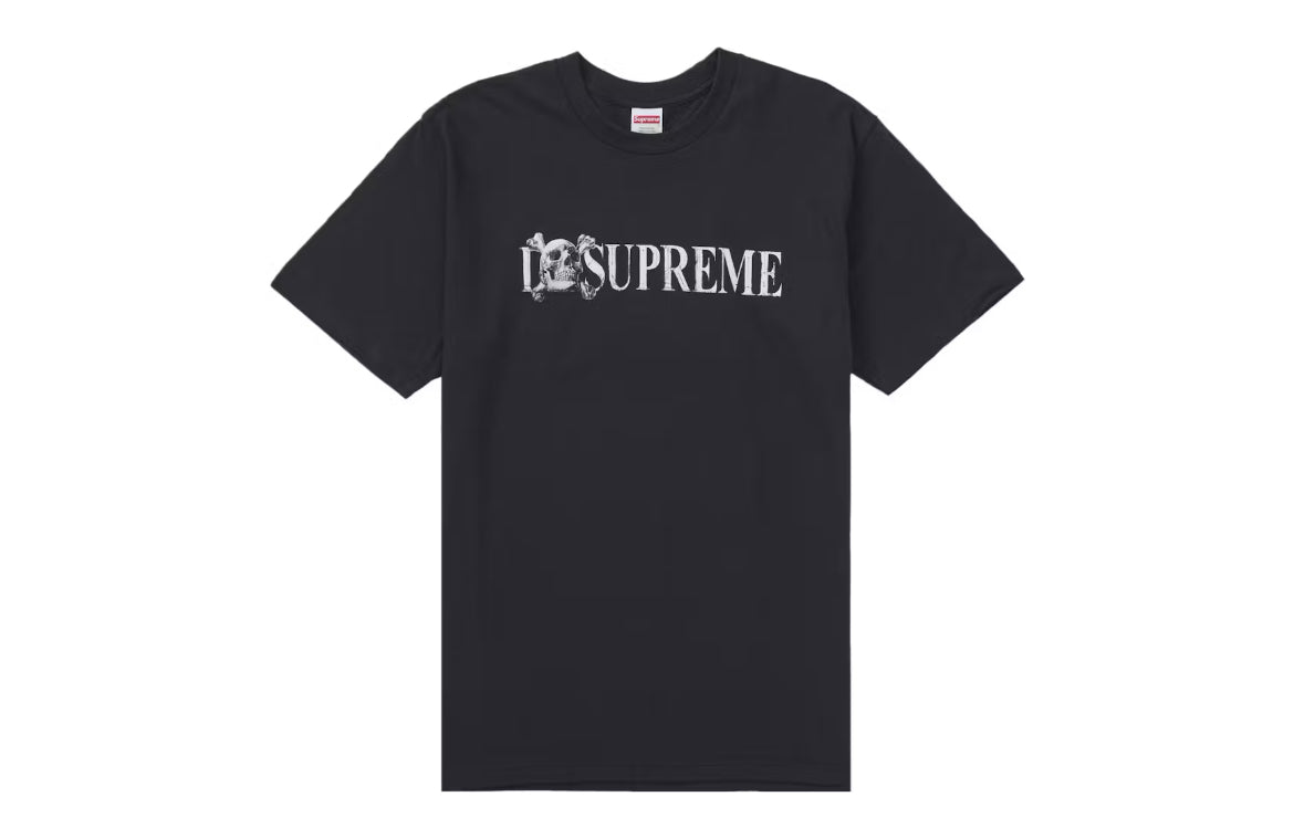 Supreme Skull Tee Black