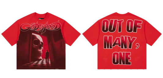 Godspeed Fate's Doorstep Tee Red