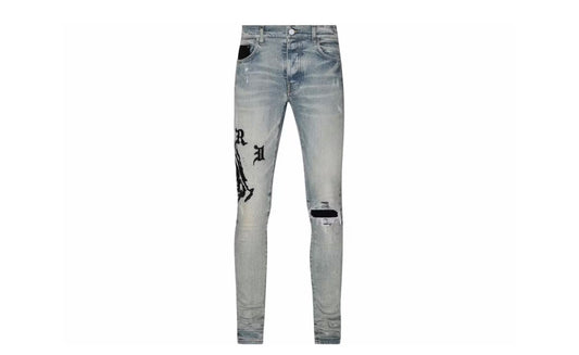 Amiri Wes Lang Reaper Jeans Clay Indigo