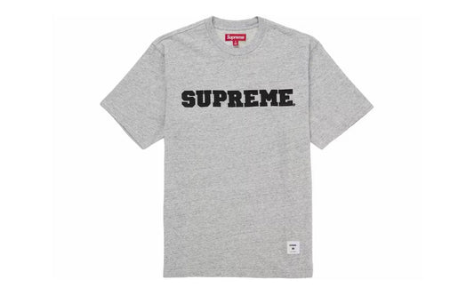 Supreme Collegiate Appliqué S/S Tee Grey