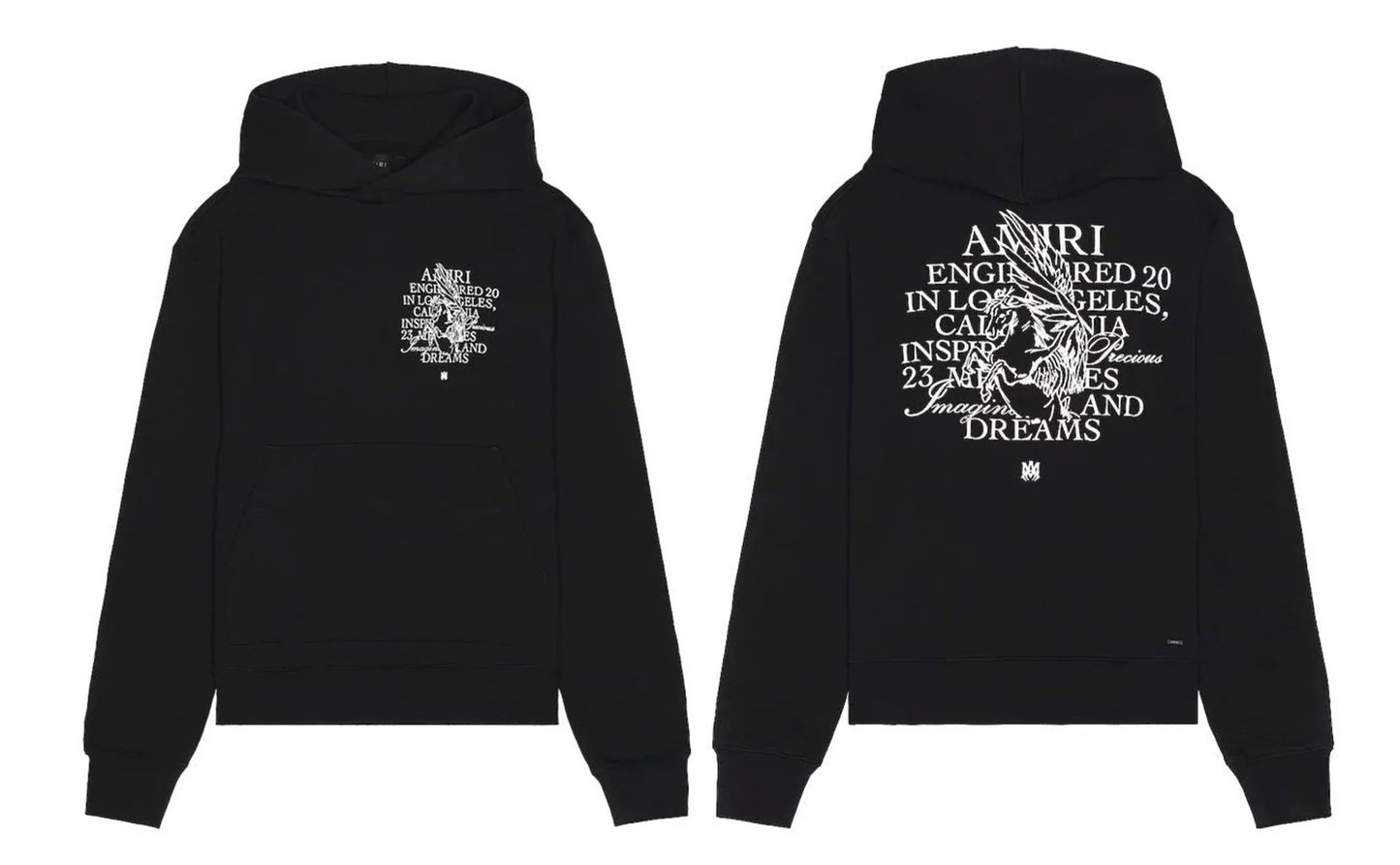 Amiri Precious Memories Hoodie Black