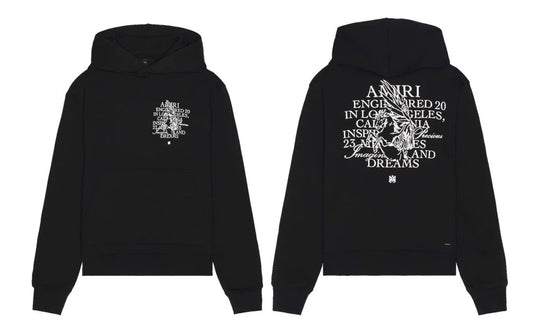 Amiri Precious Memories Hoodie Black