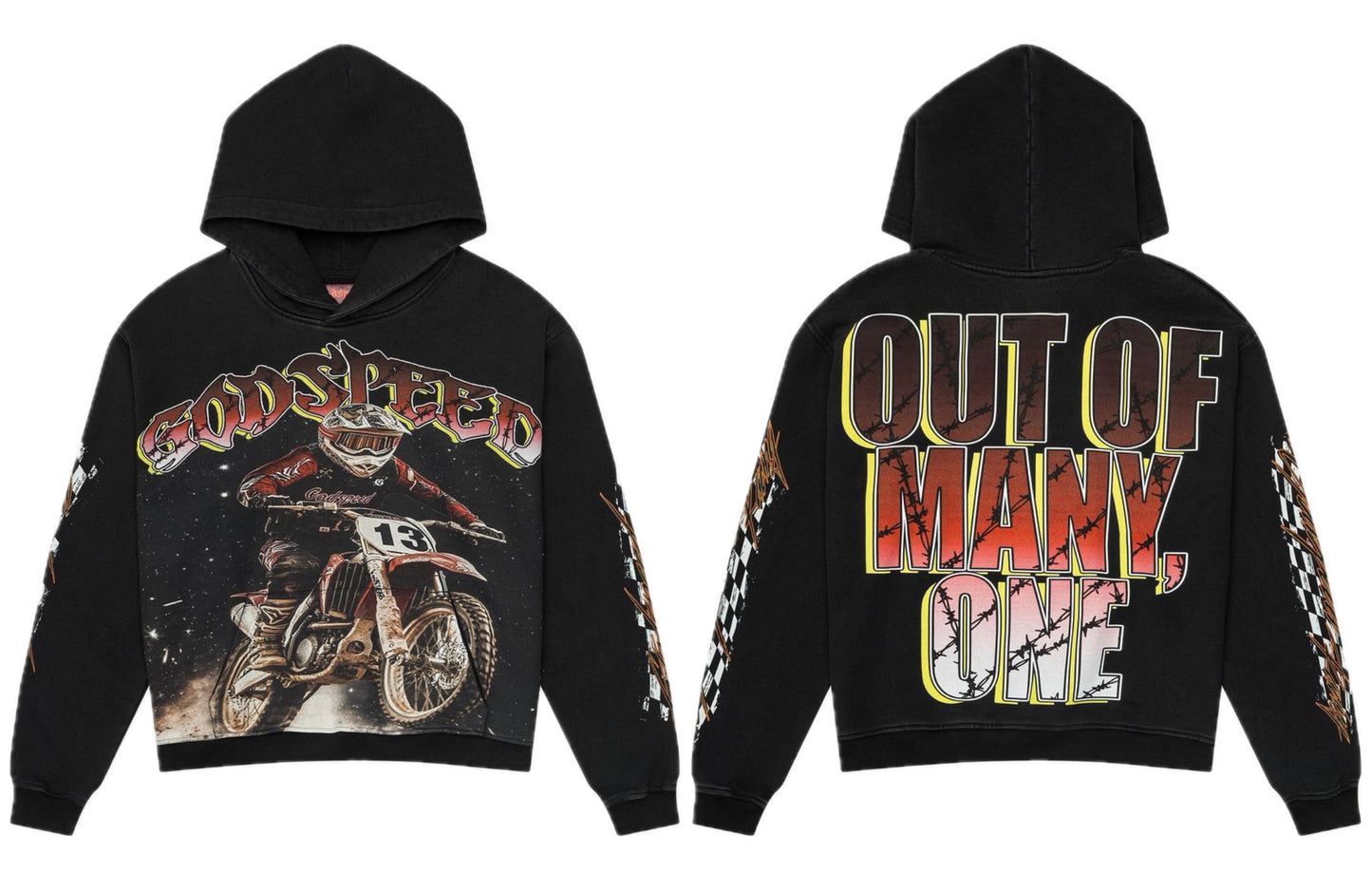 Godspeed Motocross Hoodie Black