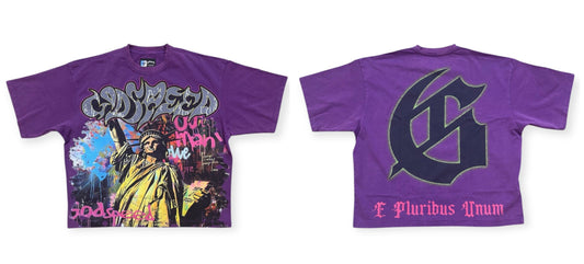 Godspeed Vandal Tee Grape