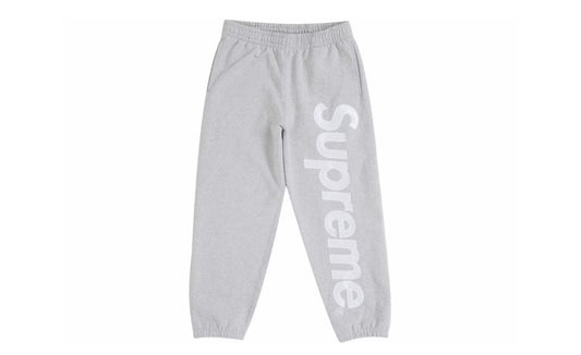 Supreme Satin Appliqué Sweatpants Grey (FW25)
