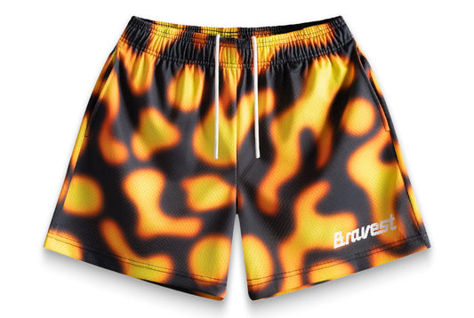 Bravest Studios Black Magma Shorts