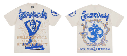 Hellstar Yoga Tee Cream