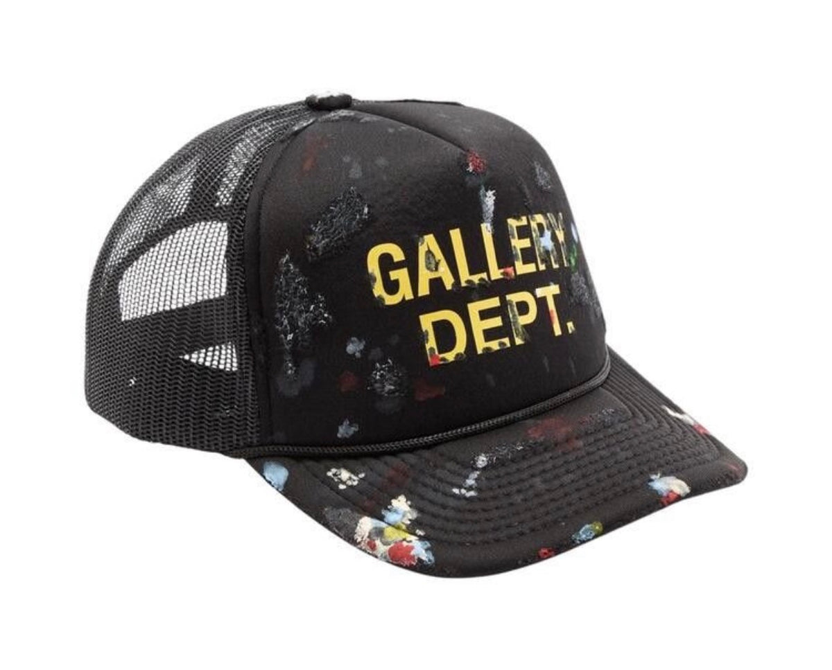 Gallery Dept. Painted Workshop Trucker Hat Black