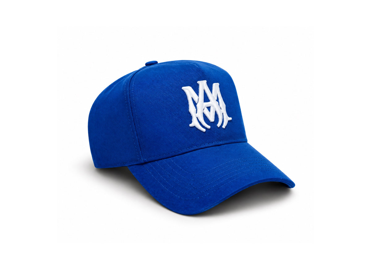 Amiri Full Canvas MA Hat Blue