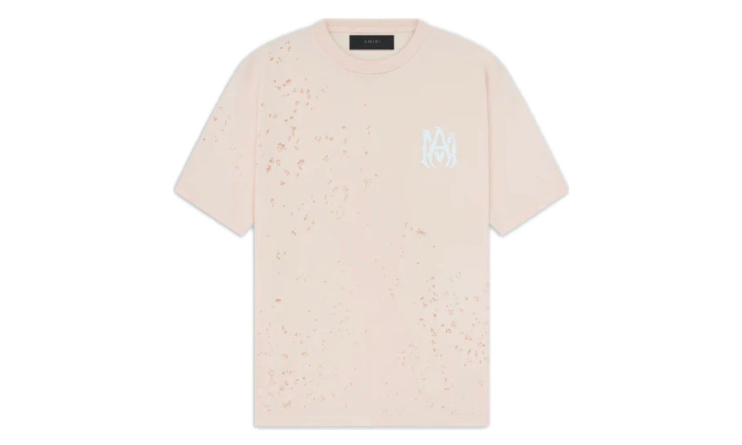 Amiri MA Washed Shotgun Tee Cream / Tan