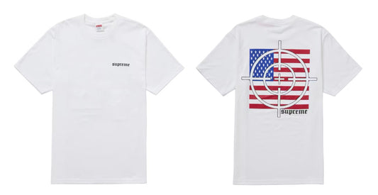 Supreme Target Tee White