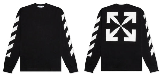 Off-White Diag Arrow Skate L/S Tee