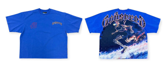 Godspeed GSPD Run Club Tee Royal Blue