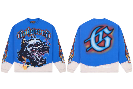 Godspeed Off the Leash Longsleeve Royal