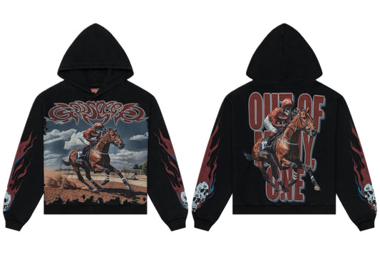 Godspeed Thoroughbred Hoodie Black Wash