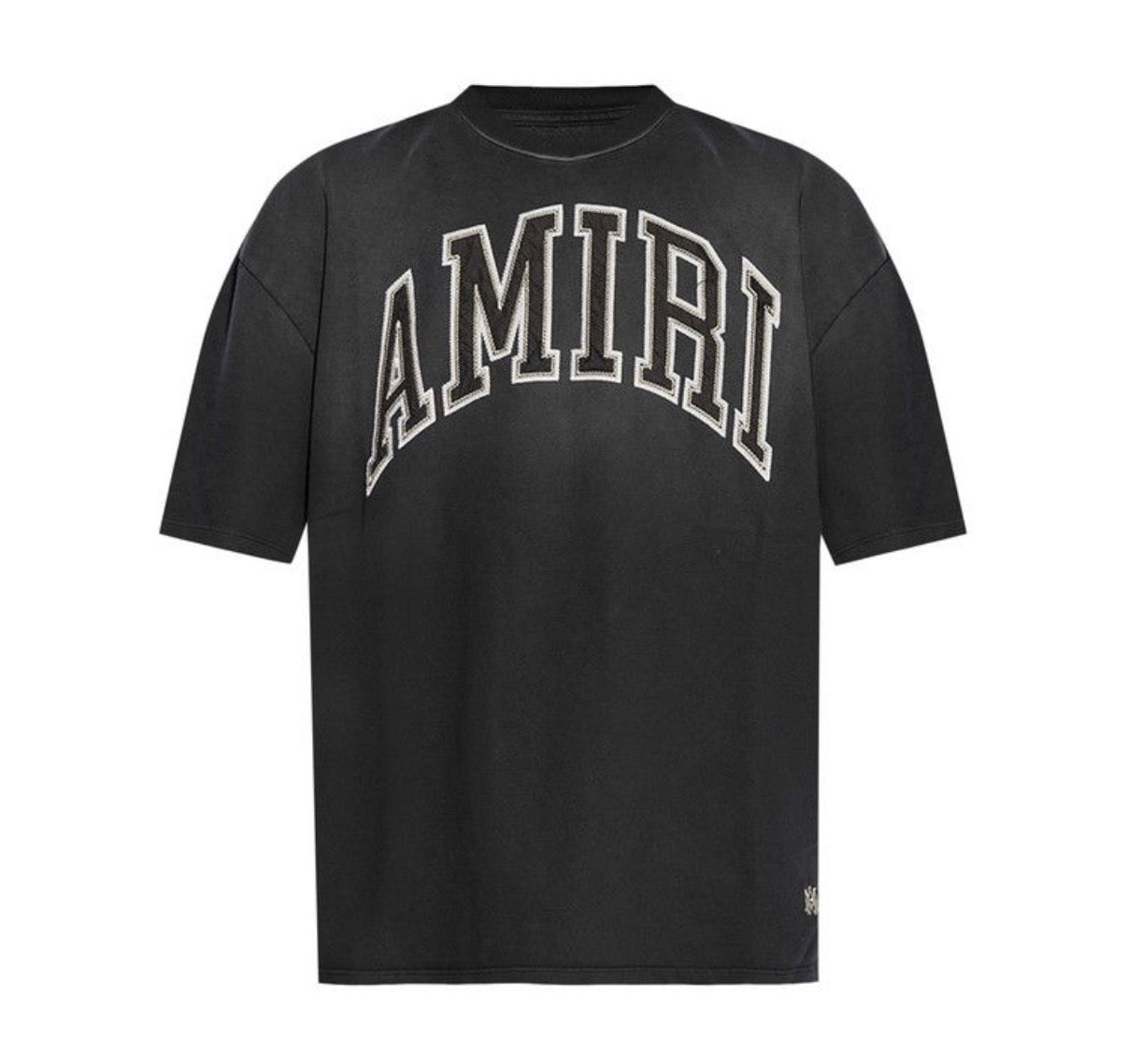 Amiri Vintage Oversized Tee Black