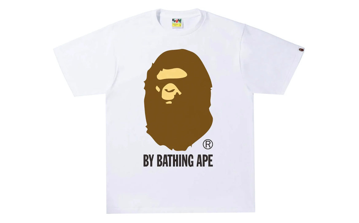 BAPE By Bathing Ape Tee White Brown