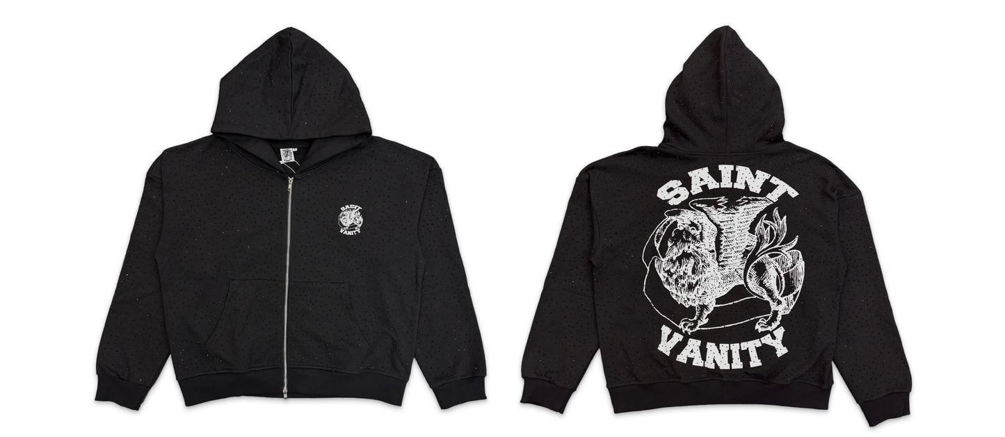 Saint Vanity VVS Oreo Hoodie black