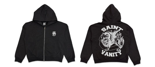 Saint Vanity VVS Oreo Hoodie black