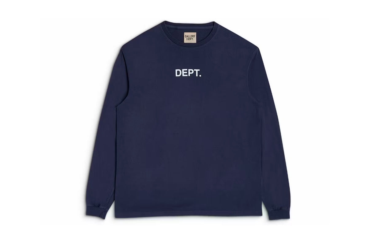 Gallery Dept. “DEPT.” Longsleeve Tee Navy