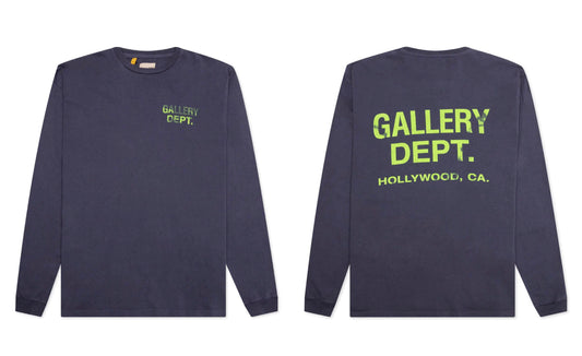 Gallery Dept. Souvenir LongSleeve Tee Navy / Green