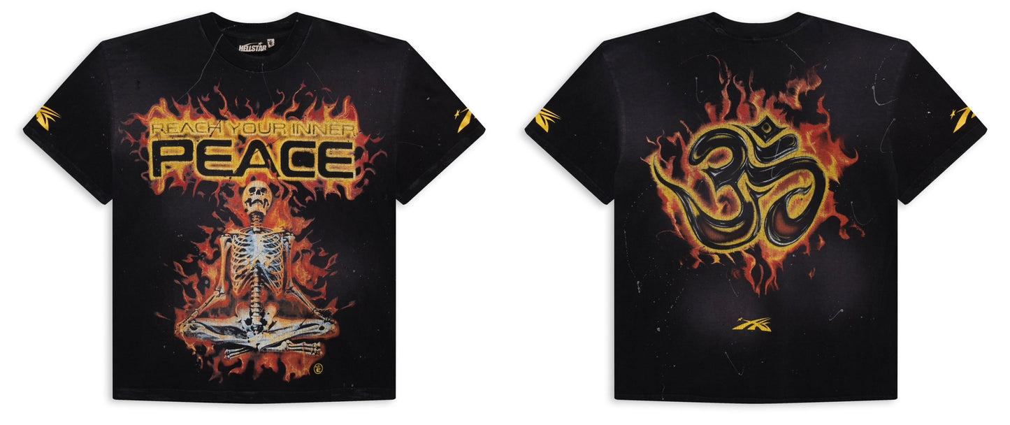 Hellstar Reach Your Inner Peace Fire Tee (Unreleased)