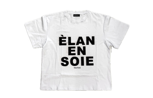 Elan En Soie Tourist Tee White