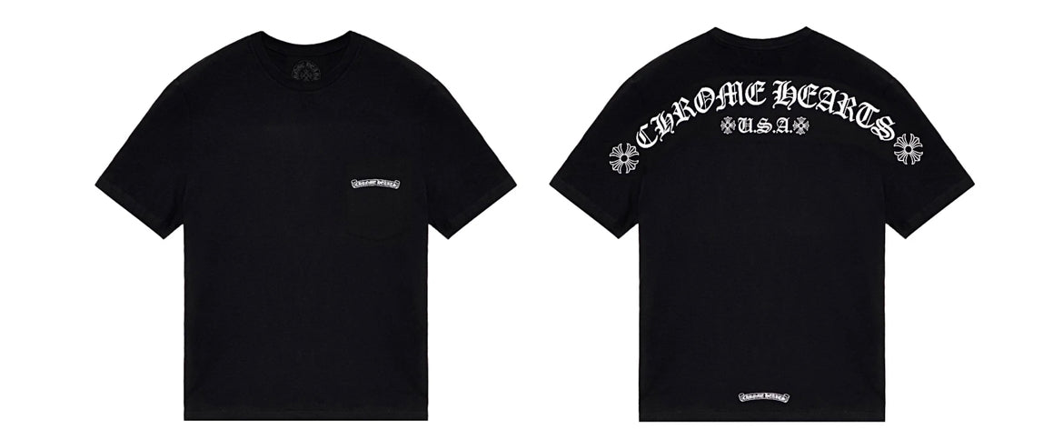 Chrome Hearts Arc Banner Tee Black