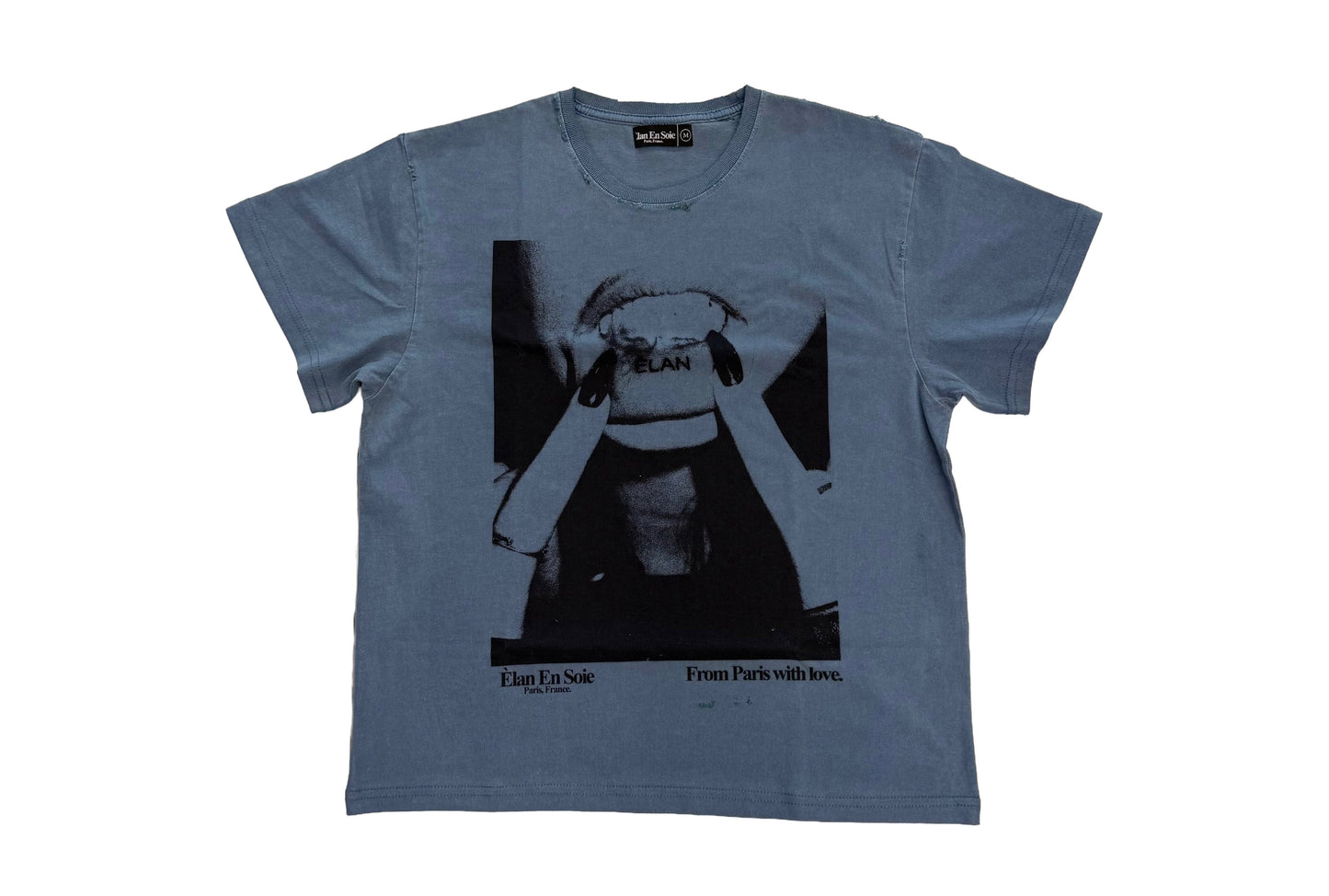 Elan En Soie Lip Tatt Tee Blue
